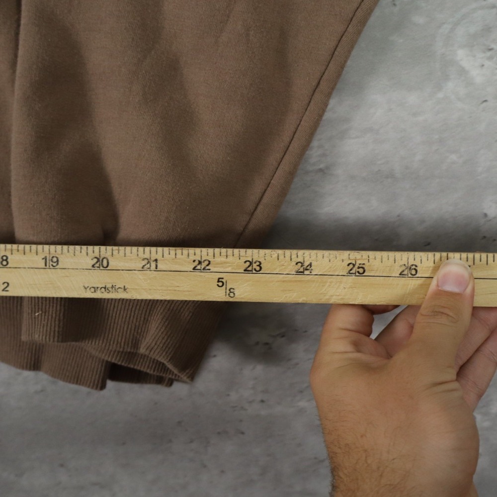 H&M Relaxed Fit Crewneck Sweatshirt Large Brown Pullover - Picture 5 of 6
